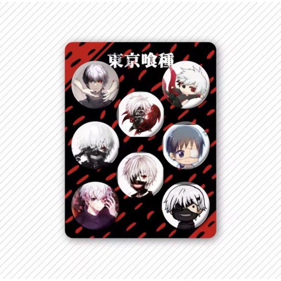 Tokyo Ghoul:re Pin Badge Pack (8 pcs.) - Design 1