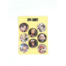 Spy x Family Pin Badge Pack (8 pcs.) - Design 1