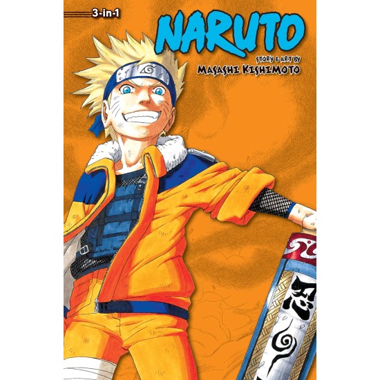 Naruto 3-in-1 Edition Vol.4 (EN) Paperback - Graphic novel (Masashi Kishimoto)