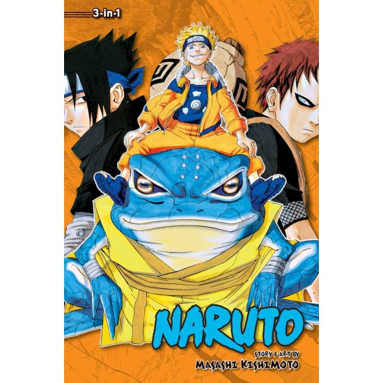 Naruto 3-in-1 Edition Vol.5 (EN) Paperback - Grafiskā novele (Masashi Kishimoto)