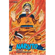 Naruto 3-in-1 Edition Vol.9 (EN) Paperback - Grafiskā novele (Masashi Kishimoto)
