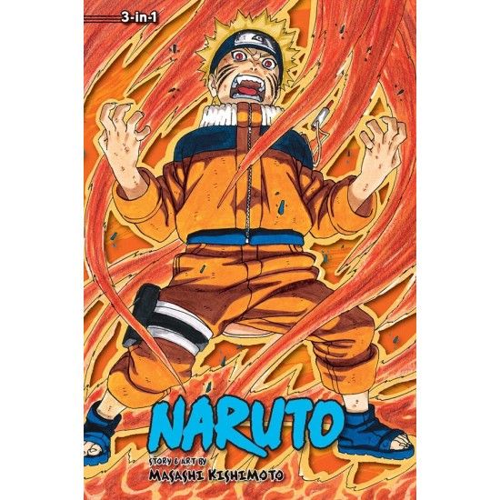 Naruto 3-in-1 Edition Vol.9 (EN) Paperback - Grafiskā novele (Masashi Kishimoto)