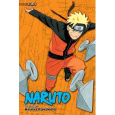 Naruto 3-in-1 Edition Vol.12 (EN) Paperback - Grafiskā novele (Masashi Kishimoto)