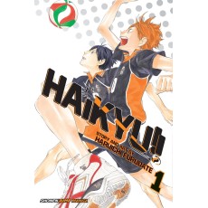 Haikyu!! Vol.1 (EN) Paperback - Grafiskā novele (Haruichi Furudate)
