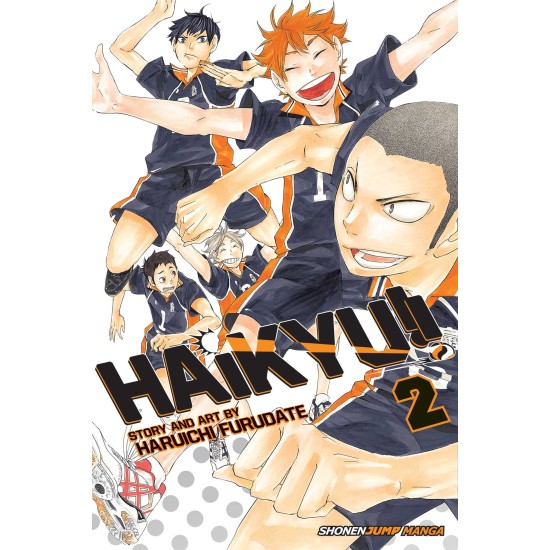 Haikyu!! Vol.2 (EN) Paperback - Графическая новелла (Haruichi Furudate)