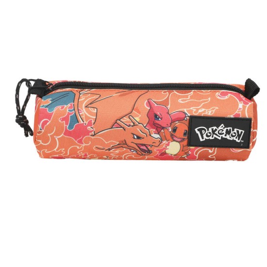 CYP Brands Pokemon Charmander Evolution Pencil Case 6 x 21 x 8cm - Penālis