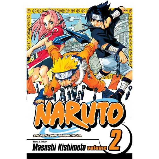 Naruto Vol.2 (EN) Paperback - Grafiskā novele (Masashi Kishimoto)