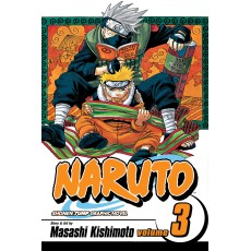 Naruto Vol.3 (EN) Paperback - Grafiskā novele (Masashi Kishimoto)