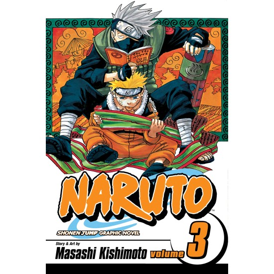 Naruto Vol.3 (EN) Paperback - Grafiskā novele (Masashi Kishimoto)