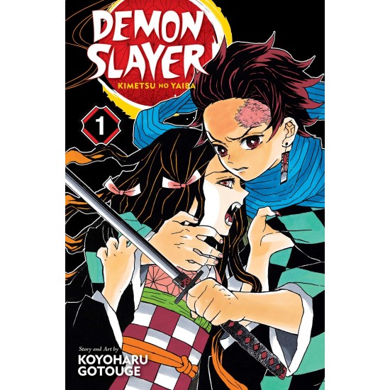 Demon Slayer: Kimetsu no Yaiba Vol.1 (EN) Paperback - Graphic novel (Koyoharu Gotouge)