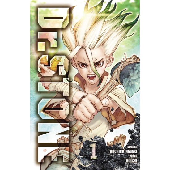 Dr. Stone Vol.1 (EN) Paperback - Grafiskā novele (Riichiro Inagaki)