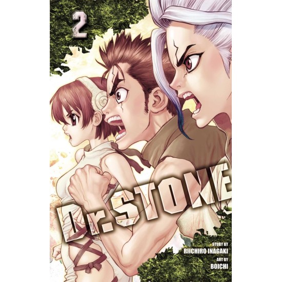 Dr. Stone Vol.2 (EN) Paperback - Grafiskā novele (Riichiro Inagaki)