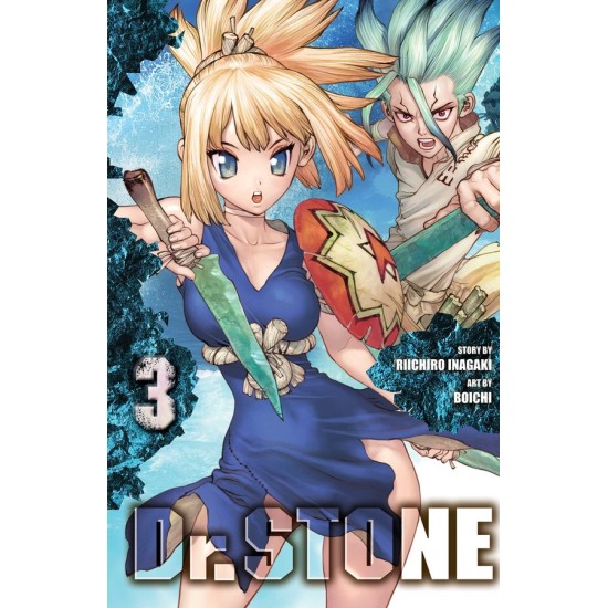 Dr. Stone Vol.3 (EN) Paperback - Grafiskā novele (Riichiro Inagaki)