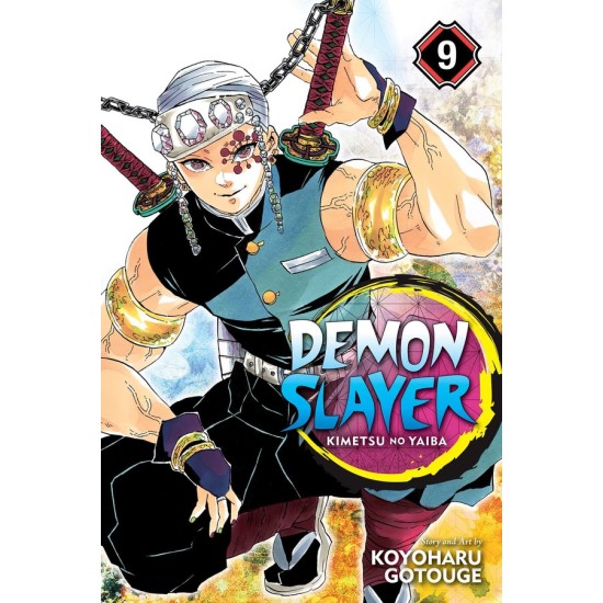 Demon Slayer: Kimetsu no Yaiba Vol.9 (EN) Paperback - Графическая новелла (Koyoharu Gotouge)