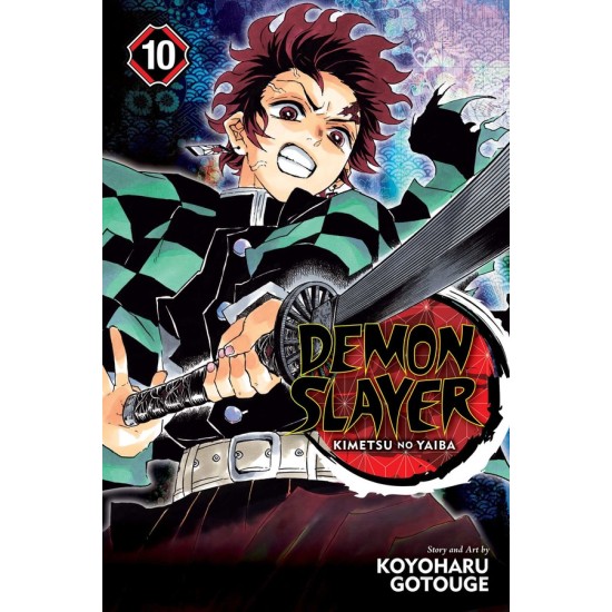 Demon Slayer: Kimetsu no Yaiba Vol.10 (EN) Paperback - Графическая новелла (Koyoharu Gotouge)