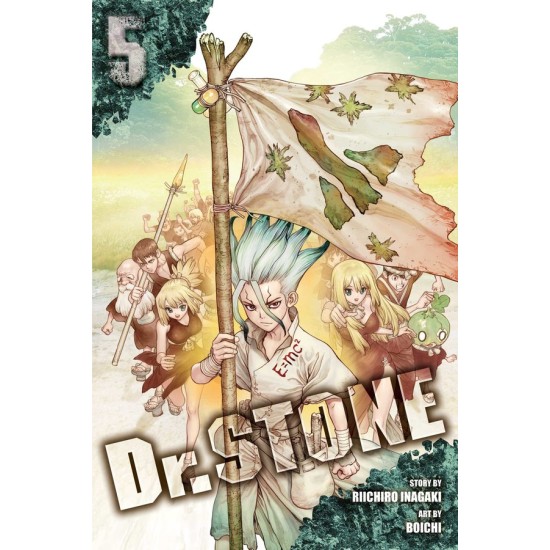 Dr. Stone Vol.5 (EN) Paperback - Grafiskā novele (Riichiro Inagaki)