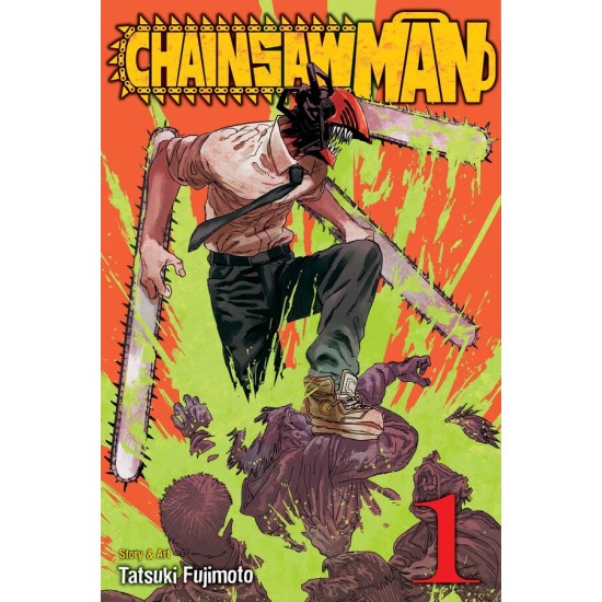 Chainsaw Man Vol.1 (EN) Paperback - Grafiskā novele (Tatsuki Fujimoto)