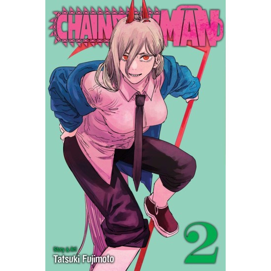 Chainsaw Man Vol.2 (EN) Paperback - Графическая новелла (Tatsuki Fujimoto)