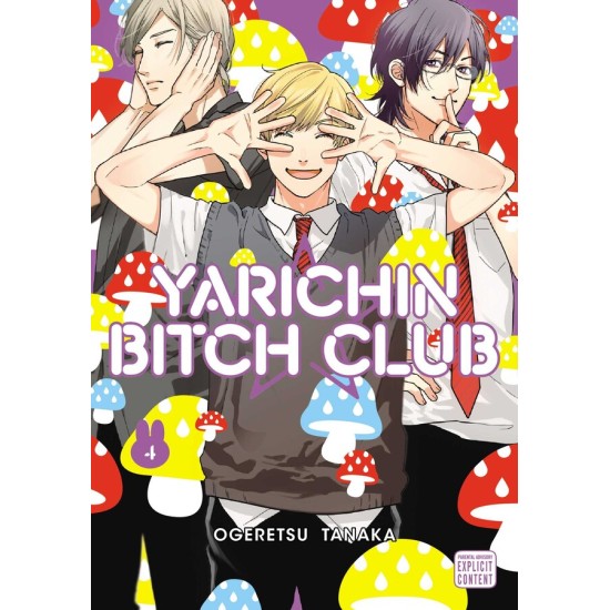 Yarichin Bitch Club Vol.4 (EN) Paperback - Grafiskā novele (Ogeretsu Tanaka)