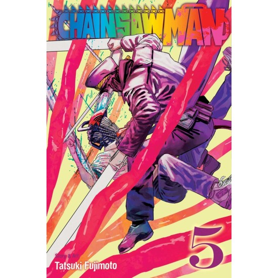 Chainsaw Man Vol.5 (EN) Paperback - Grafiskā novele (Tatsuki Fujimoto)