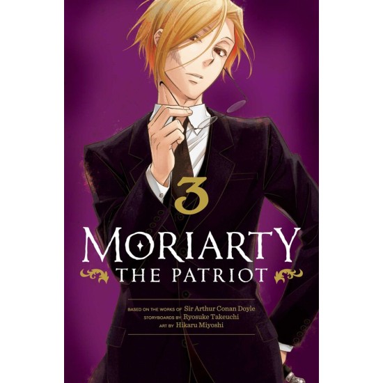Moriarty the Patriot Vol. 3 (EN) Paperback - Grafiskā novele (Ryosuke Takeuchi)