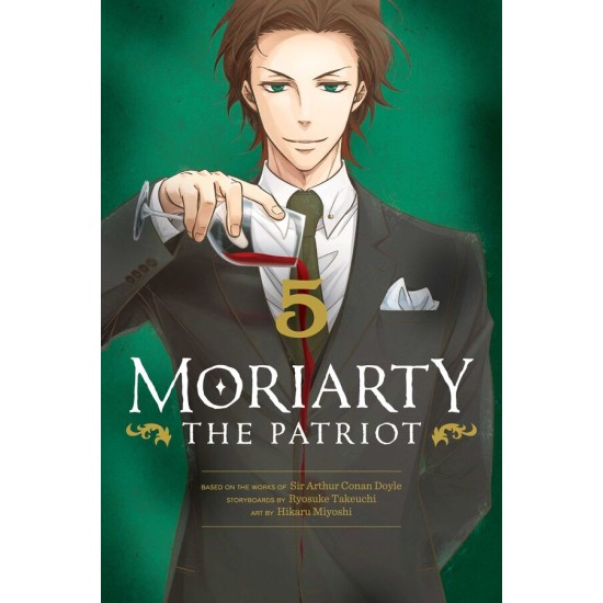 Moriarty the Patriot Vol. 5 (EN) Paperback - Grafiskā novele (Ryosuke Takeuchi)