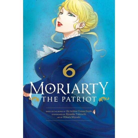 Moriarty the Patriot Vol. 6 (EN) Paperback - Grafiskā novele (Ryosuke Takeuchi)