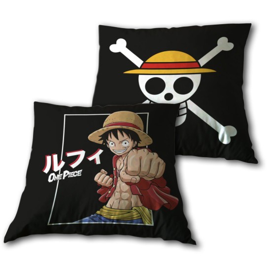 Aymax One Piece Monkey D.Luffy Cushion 35cm - Decorative pillow