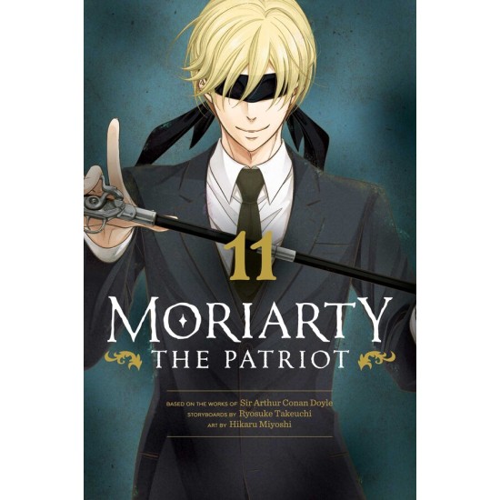 Moriarty the Patriot Vol. 11 (EN) Paperback - Grafiskā novele (Ryosuke Takeuchi)