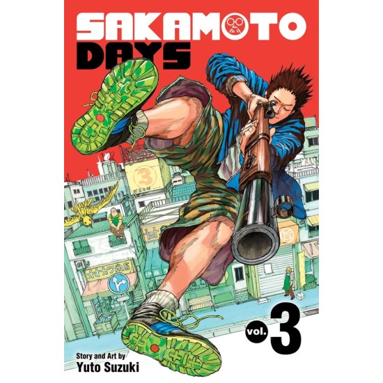 Sakamoto Days Vol.3 (EN) Paperback - Графическая новелла (Yuto Suzuki)