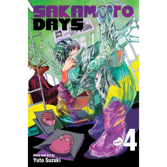 Sakamoto Days Vol.4 (EN) Paperback - Графическая новелла (Yuto Suzuki)