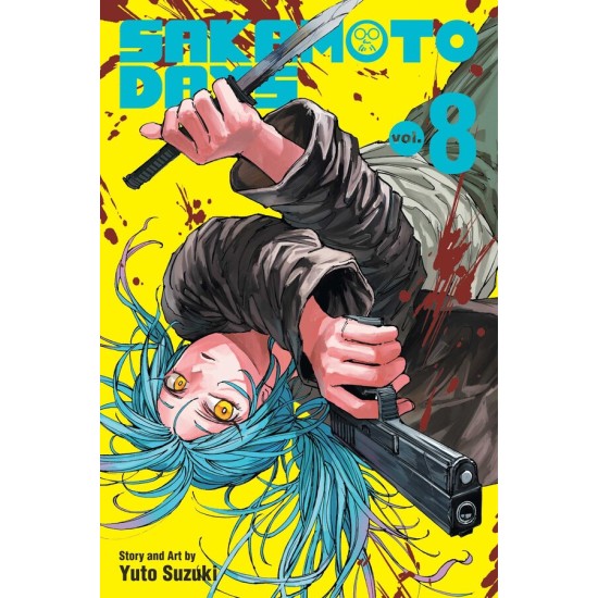 Sakamoto Days Vol.8 (EN) Paperback - Графическая новелла (Yuto Suzuki)