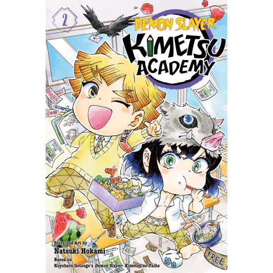 Demon Slayer: Kimetsu Academy Vol.2 (EN) Paperback - Graphic novel (Koyoharu Gotouge)