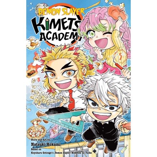 Demon Slayer: Kimetsu Academy Vol.5 (EN) Paperback - Graphic novel (Koyoharu Gotouge)