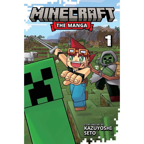 Minecraft: The Manga Vol.1 (EN) Paperback - Grafiskā novele (Kazuyoshi Seto)