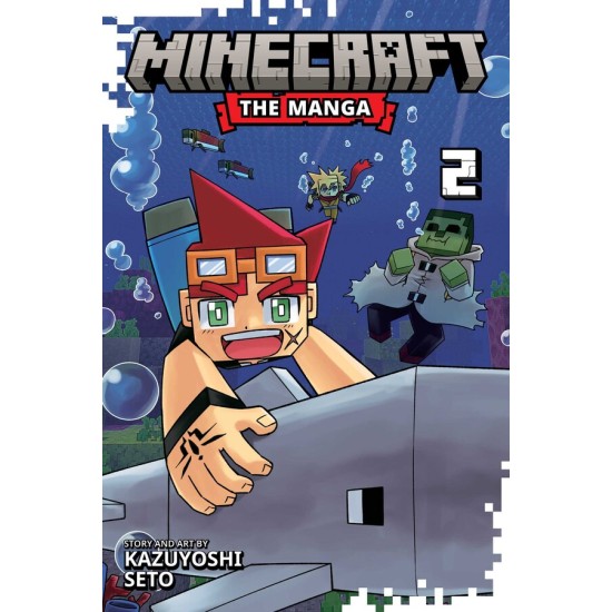 Minecraft: The Manga Vol.2 (EN) Paperback - Grafiskā novele (Kazuyoshi Seto)