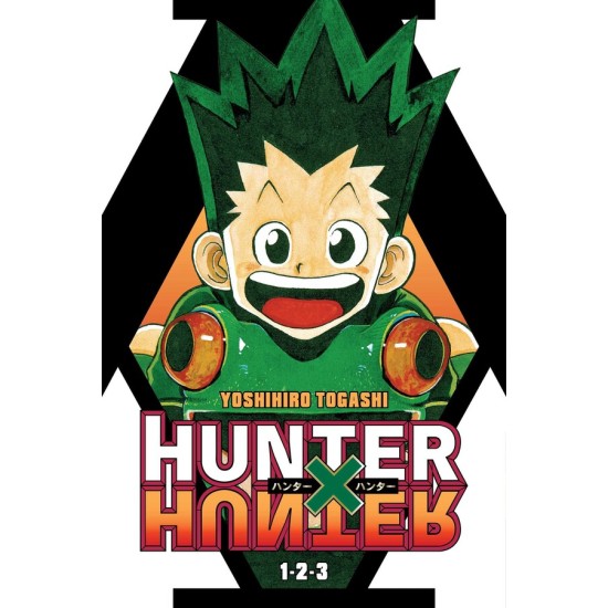 Hunter x Hunter (3-in-1 Edition) Vol.1 (EN) Paperback - Grafiskā novele (Yoshihiro Togashi)