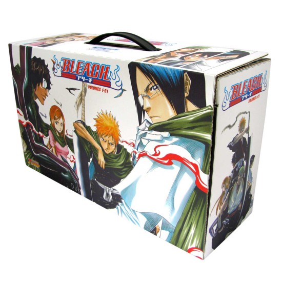 Bleach Box Set 1 (Vol.1-21) with Premium (EN) Paperback - Kolekcijas mangas dāvanu komplets (Tite Kubo)