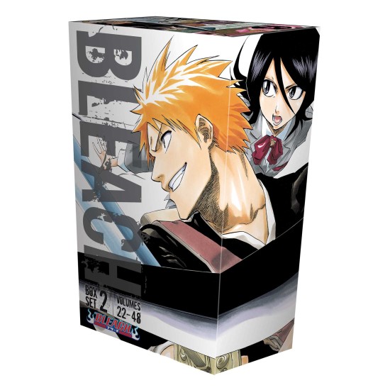 Bleach Box Set 2 (Vol.22-48) with Premium (EN) Paperback - Kolekcijas mangas dāvanu komplets (Tite Kubo)