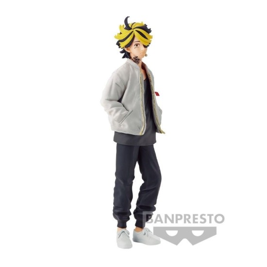 Banpresto Tokyo Revengers Figure 17cm - Kazutora Hanemiya - Plastic figure