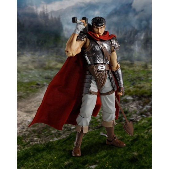 Tamashii Nations Berserk S.H. Figuarts Action Figure 16cm - Guts The Band of the Hawk - Plastmasas figūriņa