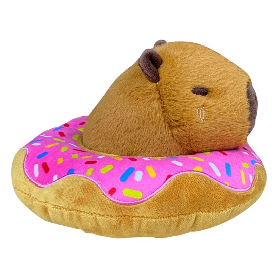 Joy Toy Capybara Plush Toy 22cm - Donut - Plīša rotaļlieta