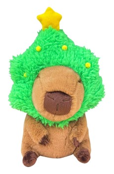 Joy Toy Capybara with Christmas Three Plush Toy 32cm - Plīša rotaļlieta