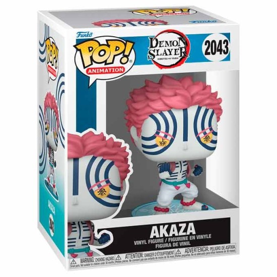 Funko POP! Demon Slayer Kimetsu no Yaiba Figure 9cm - Akaza (2043) - Vinila figūriņa