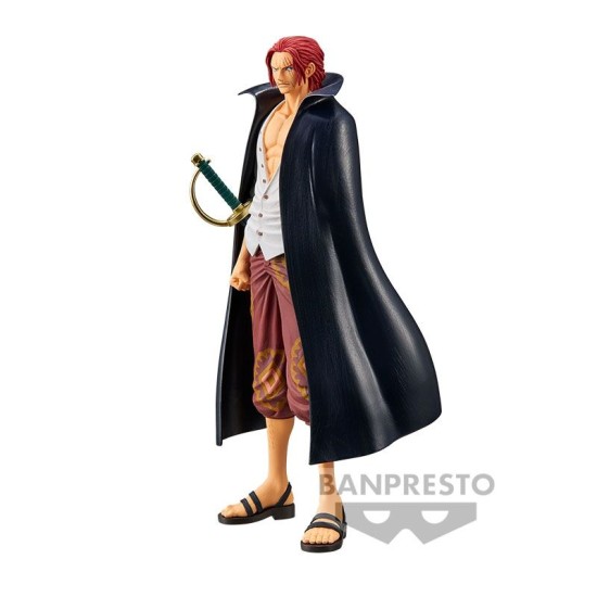 Banpresto One Piece DXF The Grandline Men TBA vol.2 Figure 17cm - Shanks - Plastmasas figūriņa