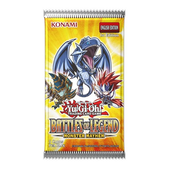 Konami YU-GI-OH! Card Game TCG Trading Cards - Battles of Legend: Monster Mayhem Booster (EN) - Kāršu spēle