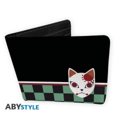 ABYstyle Demon Slayer Premium Bi-fold Wallet 9.5 x 11cm - Fox Mask - Naudas maks