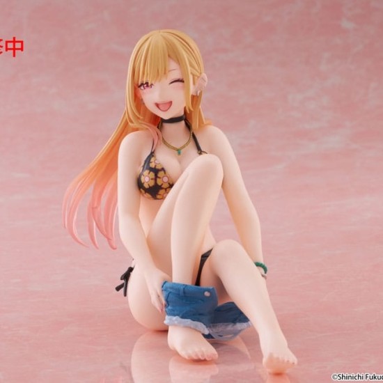 Taito Prize My Dress-Up Darling Desktop Cute Ver. Measured Swimsuit Figure 13cm - Marin Kitagawa - Plastic figure