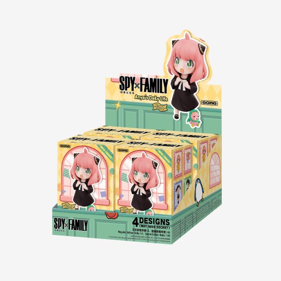 Pop Mart Spy × Family Anya's Daily Life DLC Series Blind Box Figures - Plastmasas figūriņa