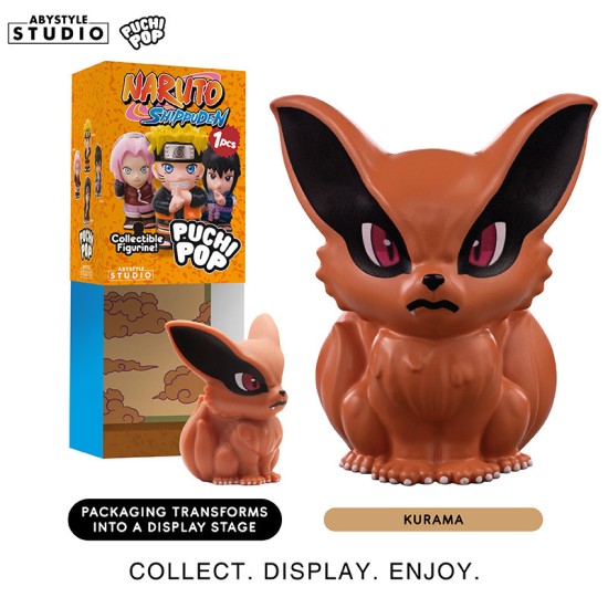 ABYstyle Naruto Shippuden PuchiPop Soft Vinyl Blind Box Figure 5cm (1.pcs) - Plastmasas figūriņa